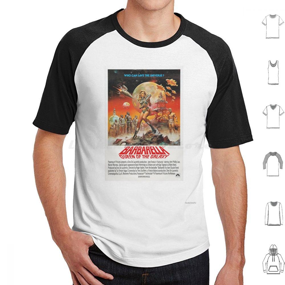 Barbarella  Queen Of The Galaxy T Shirt Men Women Kids 6xl Barbarella Camp Sci Fi Retro Cinema Movie Film Classic Colourful
