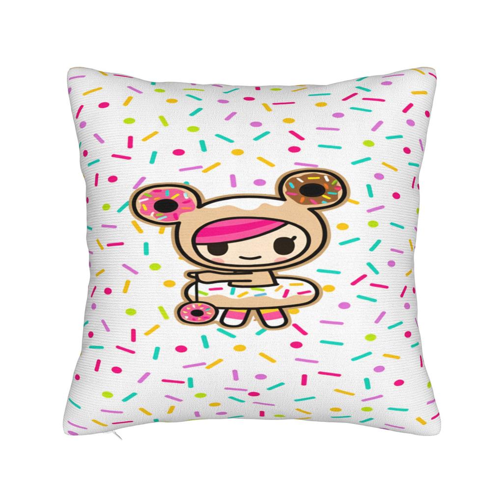 Pillow Cover Japan T-TokidokiSED Vintage Pillow Case For Couch Sofa Bedroom Pillowcases