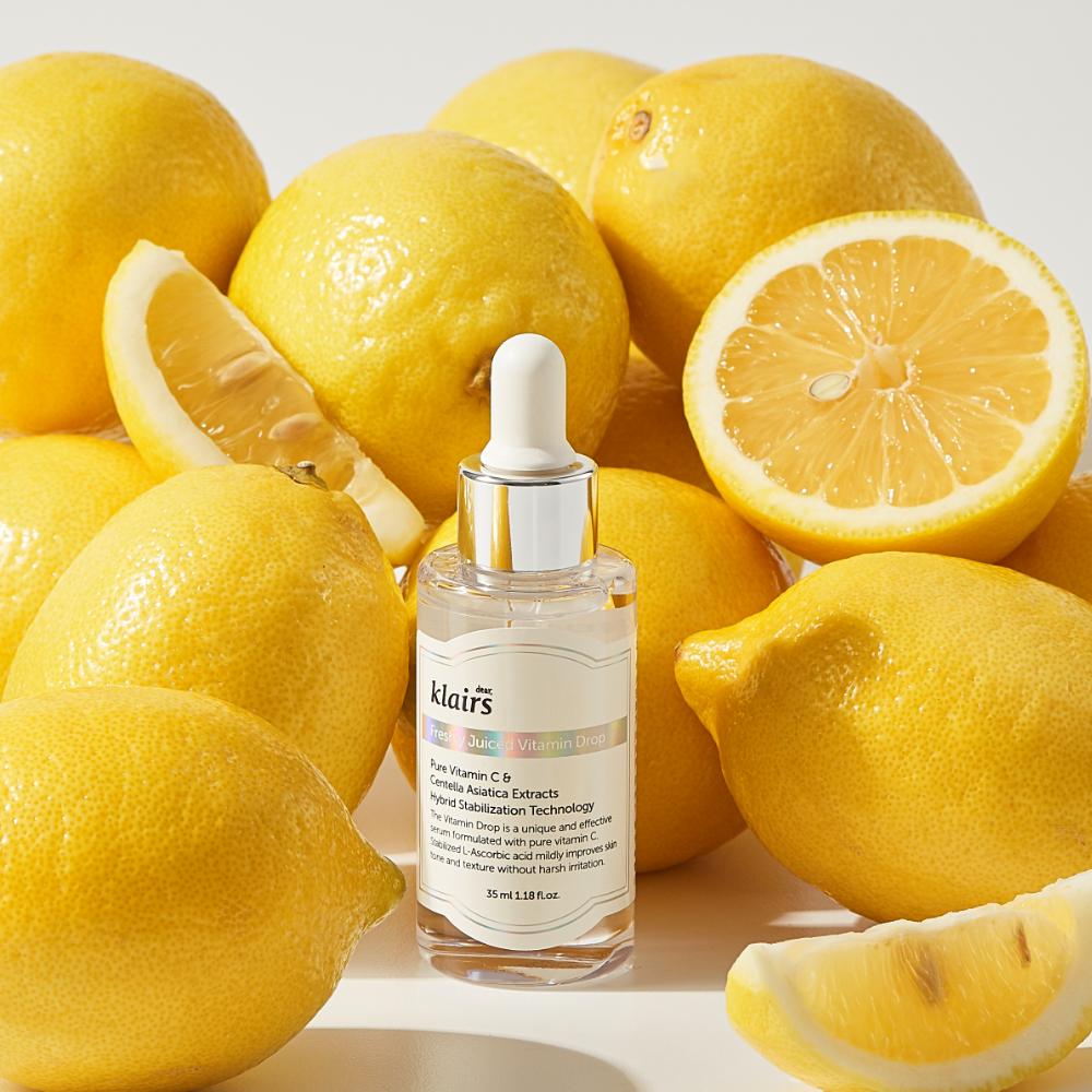 Dear, Klairs Freshly Juiced Vitamin Drop 5% Hypoallergenic Pure Vitamin C Serum 35ml | Ascorbic Acid, Antioxidant For Face