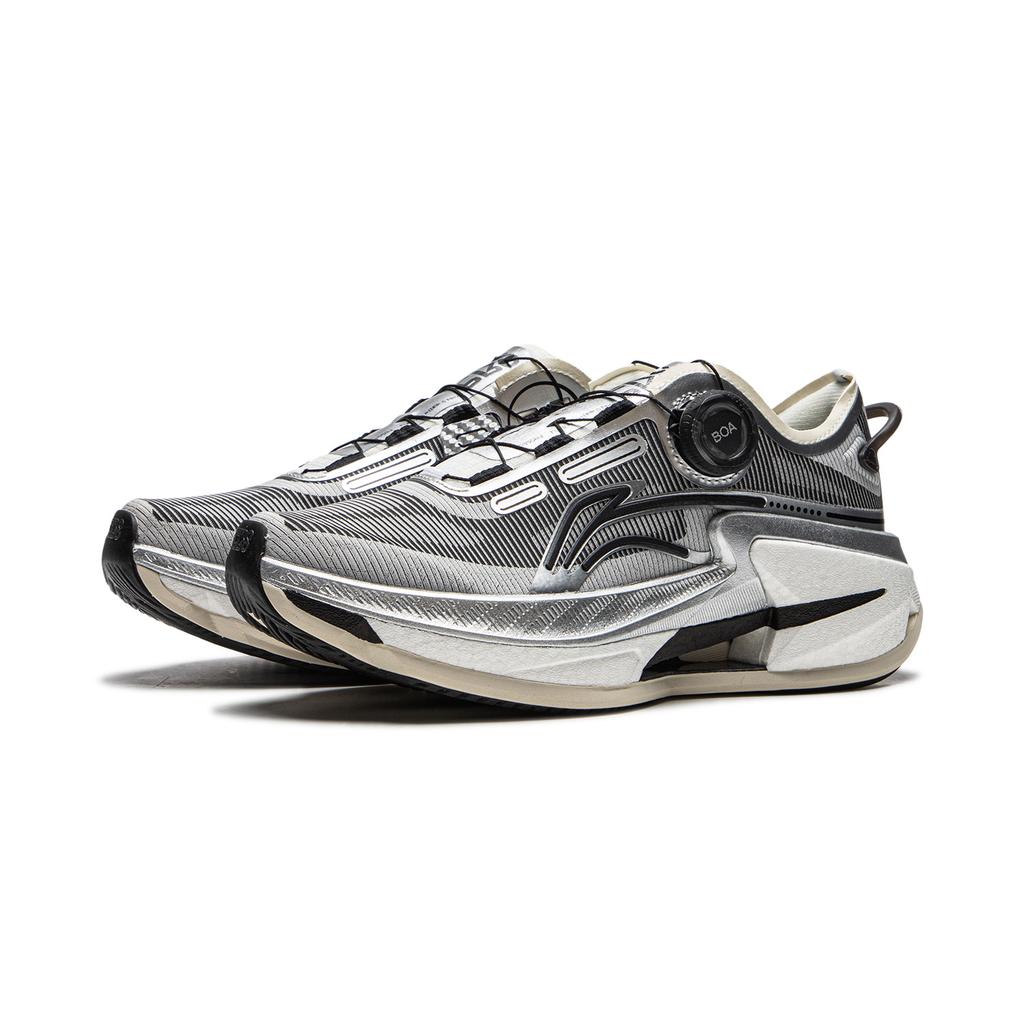 Li Ning Furious Rider 8 PRO Cushioning Slip Resistant Abrasion Resistant Low top Carbon Plate Running Shoes Women's ARZU006-4