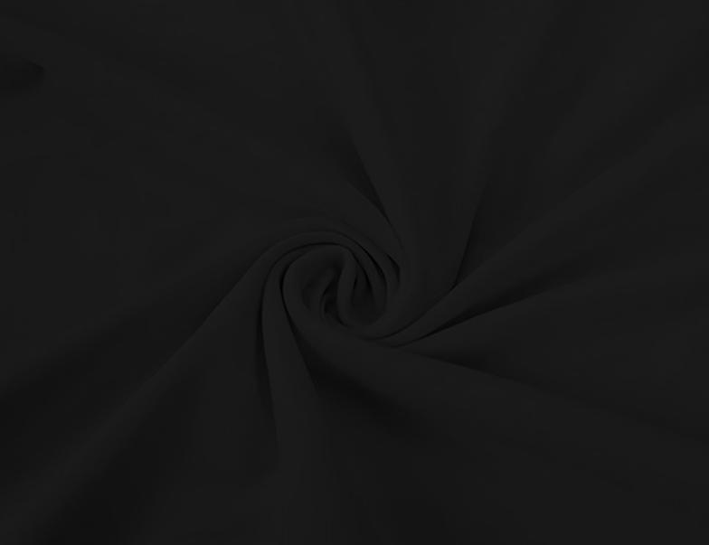 Premium Black Banquet Chair Cover With Ruffles