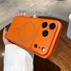 Magnetic Phone Case for iPhone 14 15 16 12 13 17 Air Pro Max  For Magsafe Matte Corning Glass Charging Protector Cover