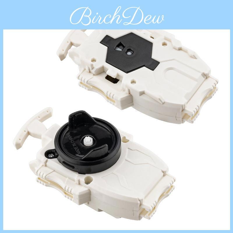 Plastic Bb Battle Top Launcher Set With Multicolor Stripe For Kids Play