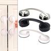 Non-Slip Grab Rail Suction Grab Bar Repositionable Suction Feature Versatile For Bathroom And Kitchen For Bath