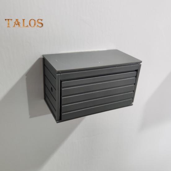 Car Garage Key Holder with Opening Door Wall Mount Key Organizer Hook Multi-purpose Entryway Key Storage Rack Decoration