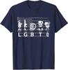 Juokingas palaikymas LGBTQ Laisvė Ginklai Alus Balsuok 2024 Unisex Marškinėlis