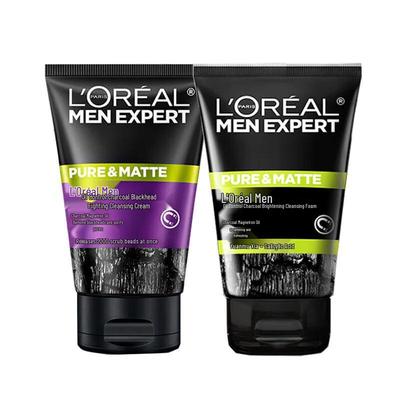 L'Oréal Men's Oil Control Charcoal Cleanser Duo Set