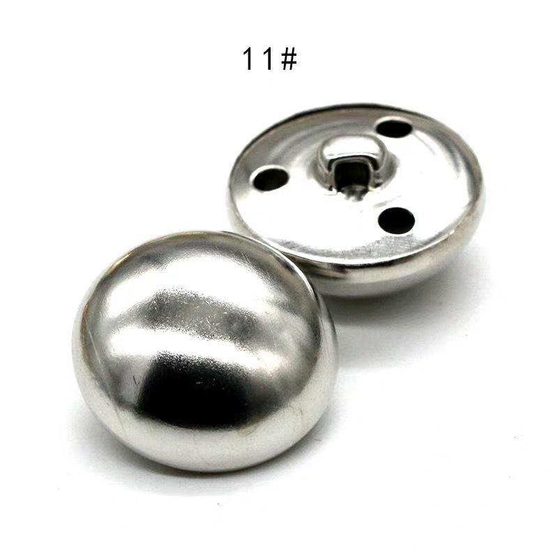 Bottoni Metallici in Rame: Bottoni rotondi versatili di alta qualità per maglioni, abbigliamento e jeans