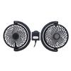 USB Car Cooling Fans for Backseat Dual Head Car Fan Quiet Vehicle Rear Headrest Fans for Driving