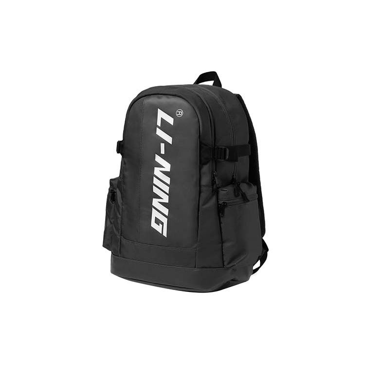 

Серия для тренировок Li-Ning Классический рюкзак из ткани с большим логотипом и большой вместимостью Унисекс Рюкзак Графитово-серый ABSQ552-2 Graphite Gray