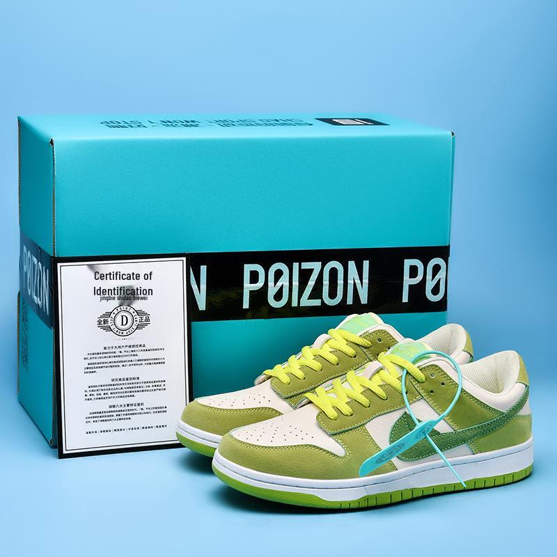 Pánské AJ1 Low-Top černé a bílé Panda Dunk Skate boty a dámské tenisky Air Force One