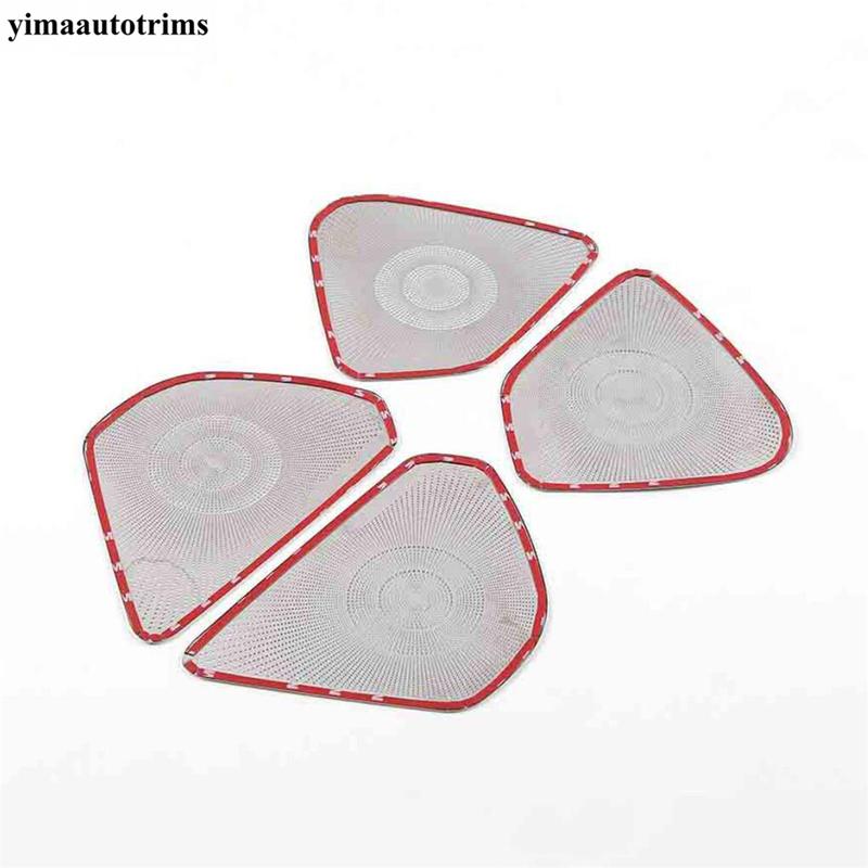 Door Speaker / Pillar A Loudspeaker / Reading Light Lamp Strip Cover Trim For Citroen C5 Aircross 2018- Interior Accessories