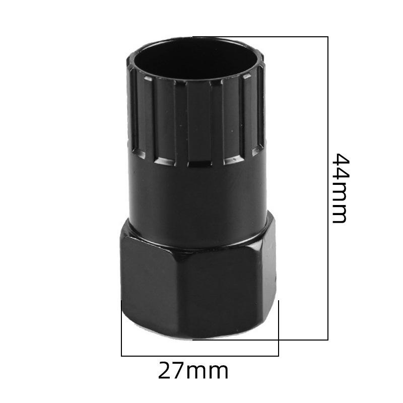 Bicycle Freewheel Socket for Mountain Bike Installation & Removal - Extended Cassette Tool Extended