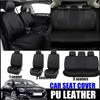 Funda Universal de Cuero PU para Asiento de Coche para Todas las Estaciones - Impermeable y Antipolvo