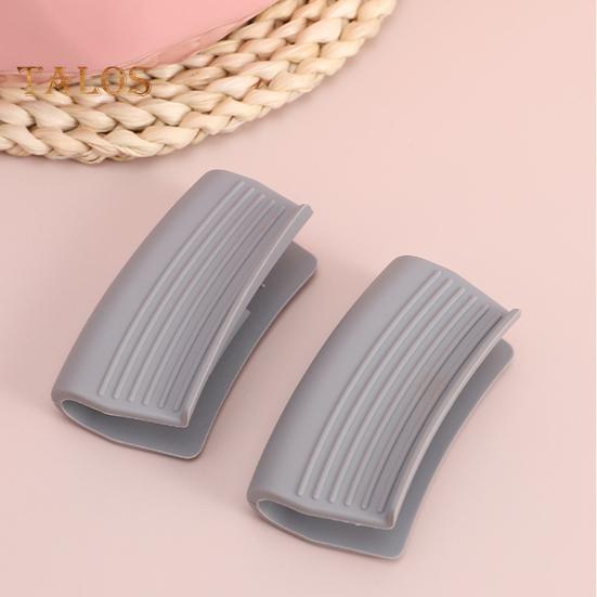 1 Pair Oven Mitts Silicone Pot Holders Heat Resistant Cooking Pinch Mitts Potholder for Cast Iron Pots Frying Pans Kitchen Accessories