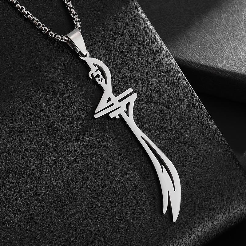 Collana Pendente Coltello da Moda Personalizzata