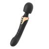Powerful Dildos Vibrator Dual Motor Silicone Wand G-Spot Massager 10 Modes Sex Toy for Couple Clitoris Stimulator for Adults