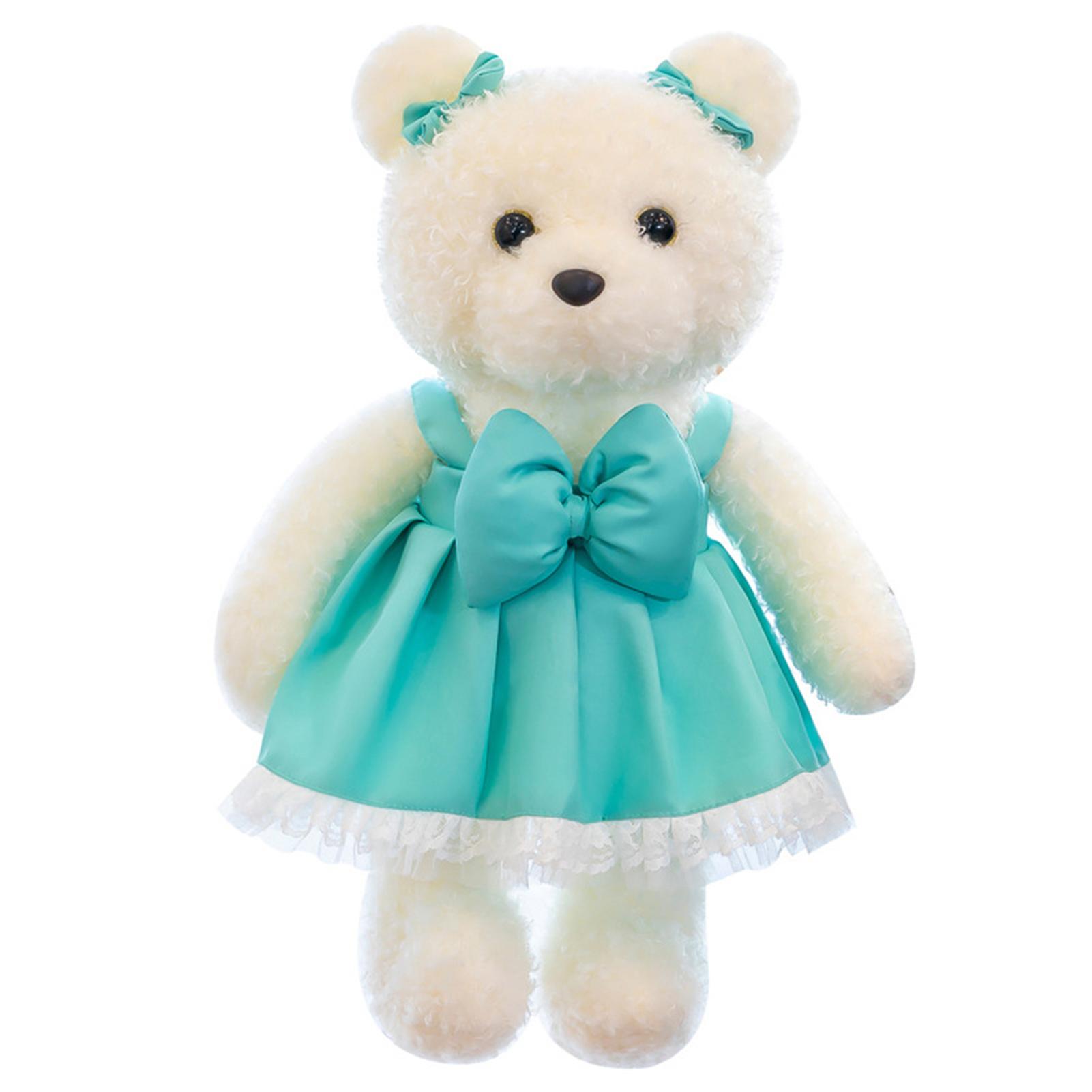 

Cute Cartoon Bear Plush Toy Super Soft Stuffed Animals Throw Pillow For Children 35cm синій