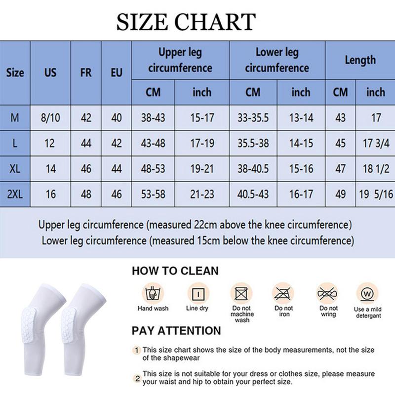 Knieprotektor Baseball mit Wabenmuster Gepolsterte Kniebandagen für Herren Fußball Kniepolster Rutschfest Stoßvermeidung Kneex