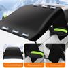 Snow Windshield Cover Heavy Duty Oxford Cloth Waterproof Car Frost Ice Protector Portable for Winter Travel Use
