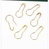 1000Pcs Gourd Shape Safety Pin Metal Knitting Locking Marker Clip Clothing Label Fastener Pin for Stitching Sewing Craft
