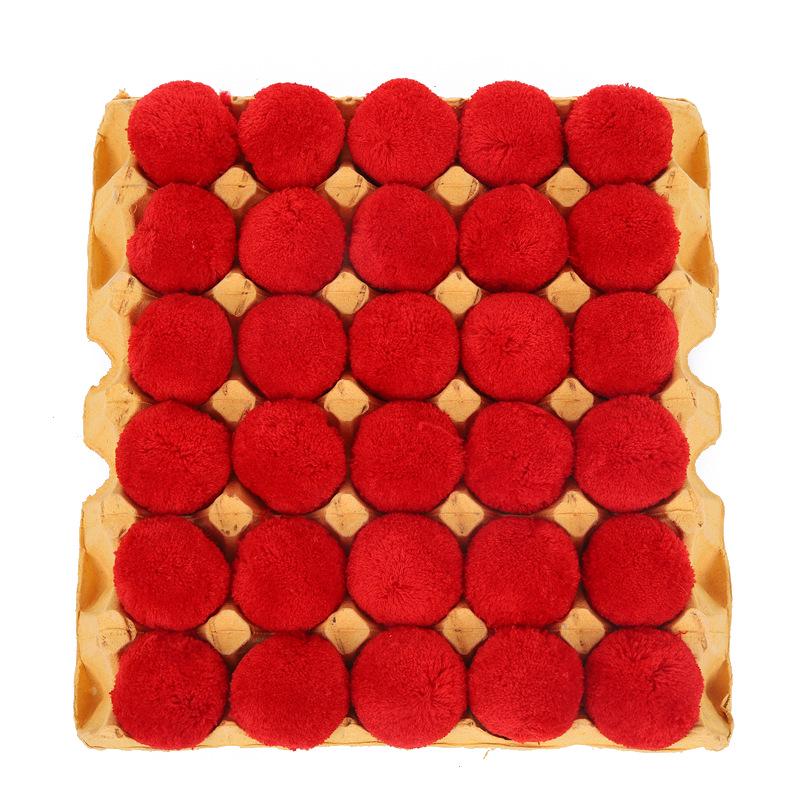 Cashmere DIY Wool and Polyester Plush Pom-Pom Accessories for Pet Toys