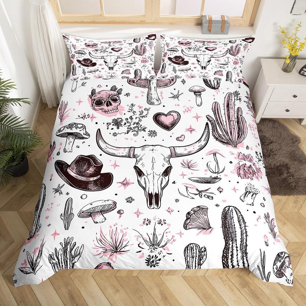 Hat Duvet Cover For Kids Boys Girls Queen Size Lightweight Down Quilt Covers  Bedroom Decor 2 Pillowcases 1 Duvet Cover No Quilt