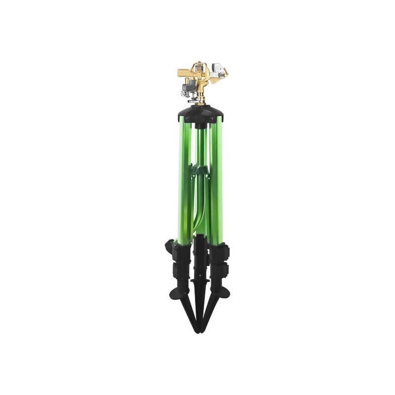 

360 ° Rotating Swing Arm Nozzle Waterbird Tripod Garden Grassland Lawn Sprinkler Garden Sprinkler Green Irrigation