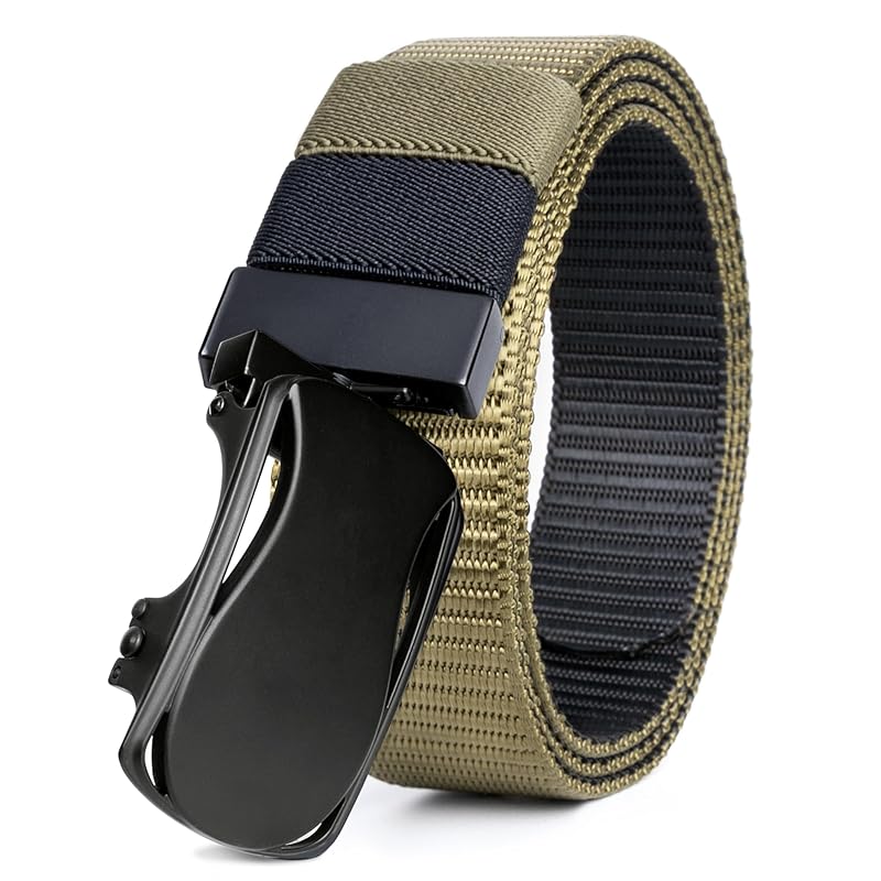 

[Moe Life] belt For work big size [2025 latest model/rotating backing/reversible belt] men s No hole Stepless adjustment golf belt gacha belt work