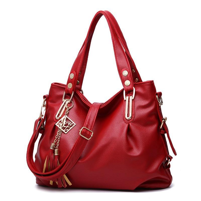 Handtasche Damen Tasche 2026 Neue Mode Weiches Leder Umhängetasche Messenger Bag für mittlere und ältere Menschen