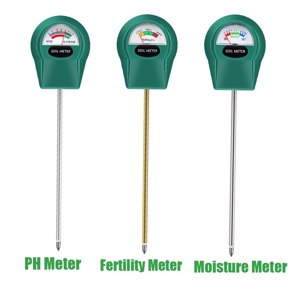 Soil Tester PH Meter Moisture Meter Soil Fertility Meter Plant Growth Environment Monitoring For Garden Farm House Plant