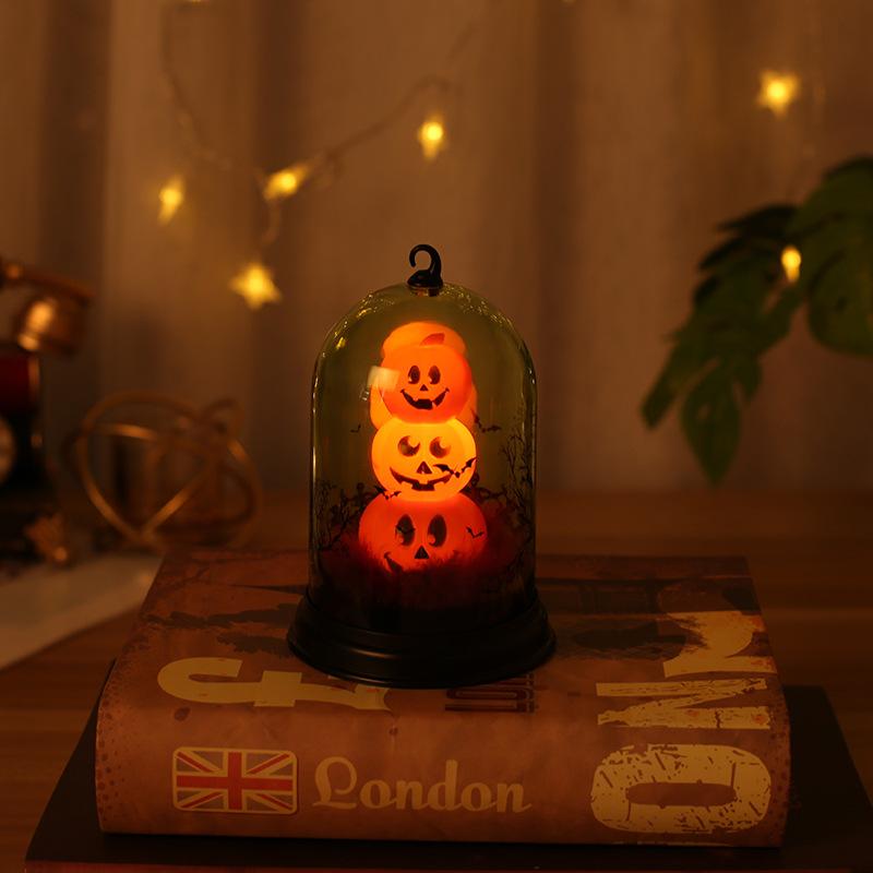 Halloween Witch Black Cat Led Light Creative Candle Light Craft Light Ornament Bar Scene Props Decoration Supplies