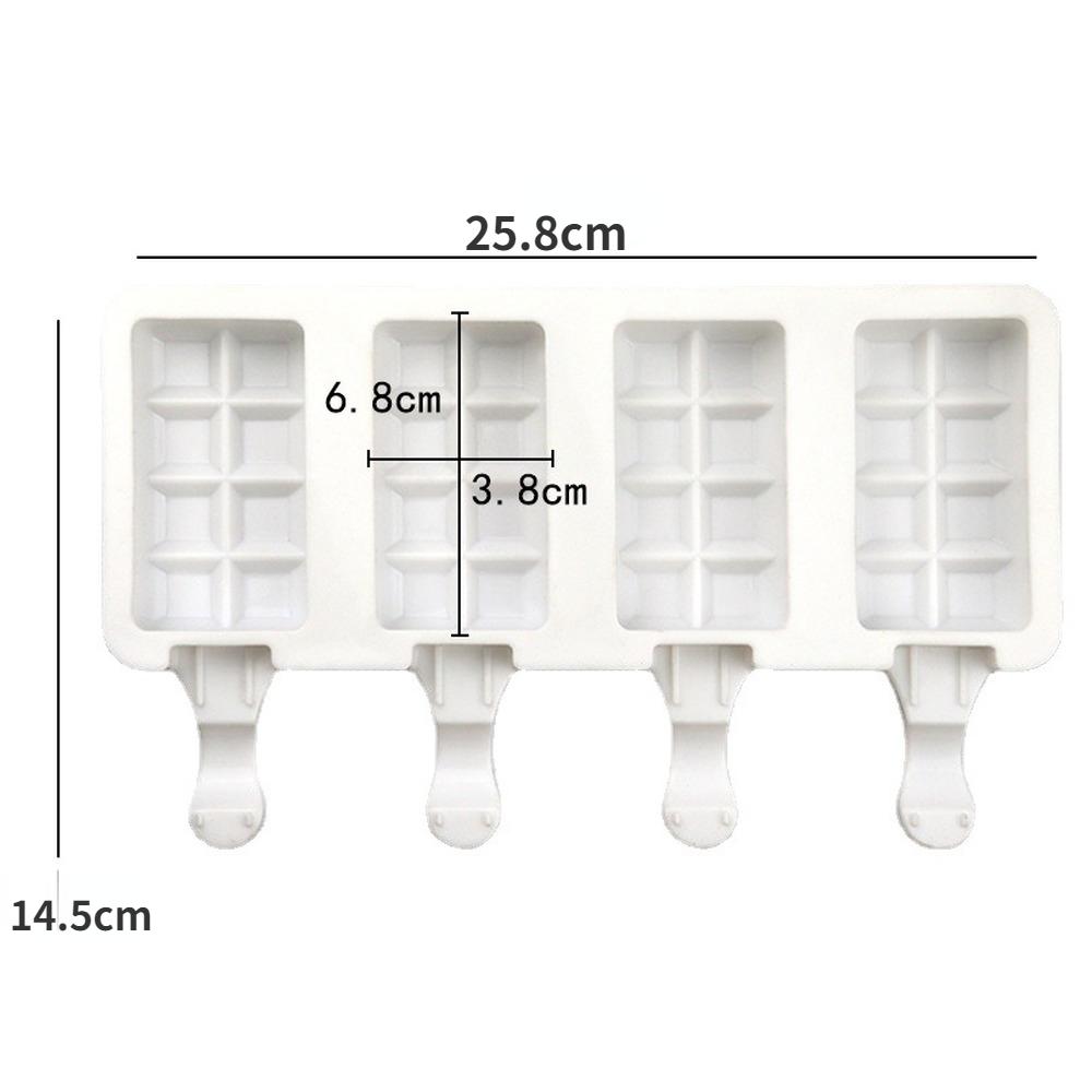 Ice Cream Silicone Mold Summer Popsicle Mold Ice Pop Maker Fruit Juice Freezer Ice Tray Popsicle Mold Cake Tools
