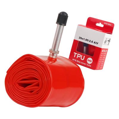 Durability Inner Tube for Mountain Bikes Aluminum Valves Light Weight for Various Weather Resistance Easy Installation