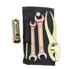 5Pcs Motorcycle Spark Plug Spanner Wrench Socket Tool Kit Aluminum Alloy Repair Pliers Wrenches Screwdrive with Storage Bag