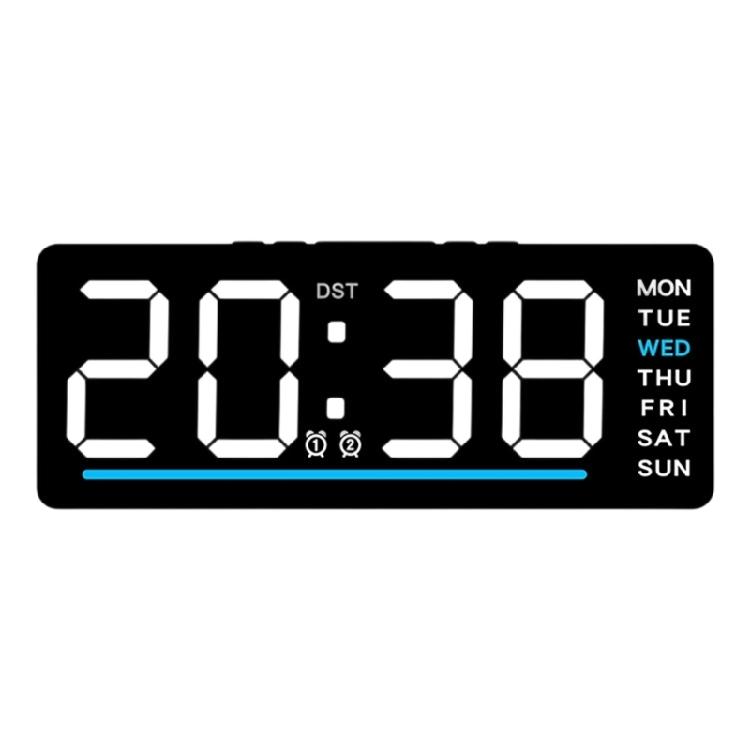 LED Display Clock Travel Sized Kids Room Nightlight Clock Quiet Bedroom Digital Clocks Perfect For Dorms Hotel