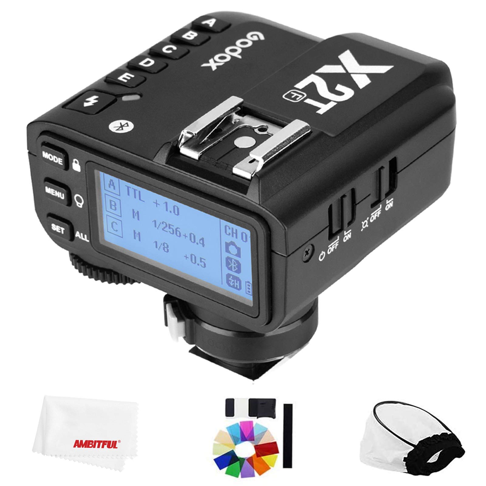 

Authorized Godox TTL HSS wireless flash Bluetooth quick lock hot new AF assist light [Godox Agent] X2T-F 1/8000 trigger, connection, shoe,