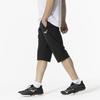 Tennis and Badminton Training Cloth, 3/4 Length Pants, Dynamotion Fit, Unisex, Adult, Black, Size L, 62JDB015