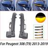 Dynamic Blinker Turn Signal Lamp 2PCS for Peugeot 308 T9 308 SW II Mk2 2013 2014 2015 2016 2017 2018 2019 Arrow Light