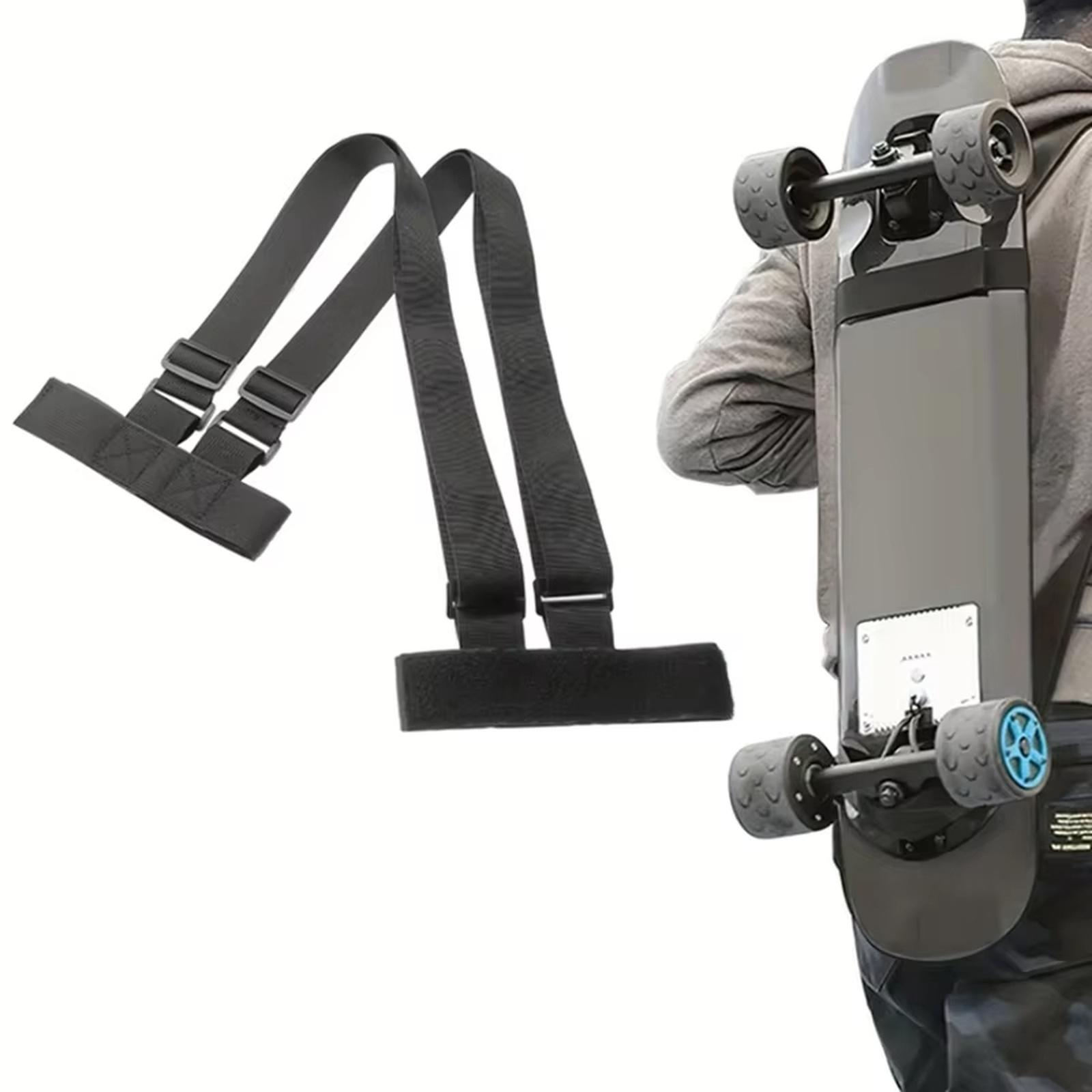 Плечевой ремень для скейтборда, ремень для крепления лыжной доски, ремень для крепления, плечевой ремень для скейтборда, ремень для крепления лонгборда для игр на открытом воздухе one size