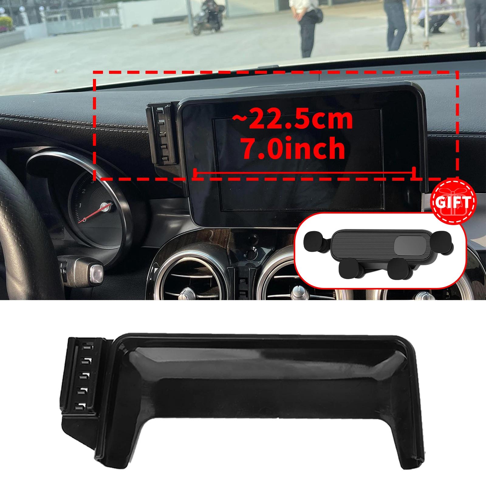 

fit for Mercedes-Benz GLC 2016- (7.0in) X253 C253 Fit Phone Holder Mount Dashboard Screen Base No Drill accessoires Only Base
