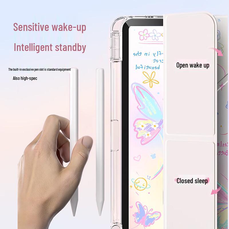 Keliman Cartoon Y-Fold Tablet Case for Huawei MatePad