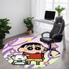 1pc Shin Chan Chair Carpet for Office Non Slip, Machine Washable Rug for Office, Room Holiday Decor for Christmas, Birthday Polyester