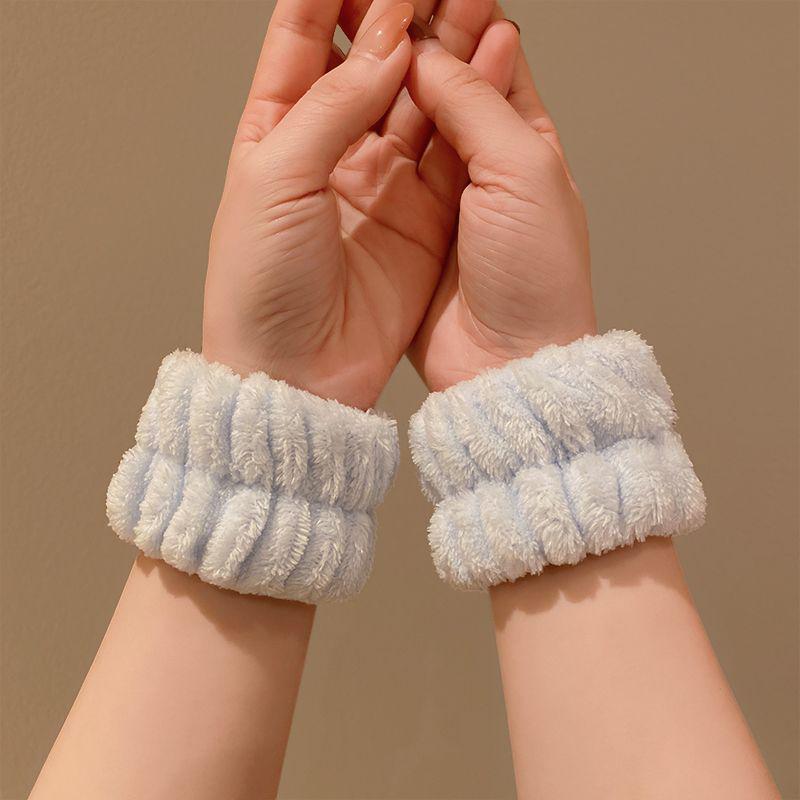 Waterproof Face Washing Wristband: Absorbent, Moisture-Proof Sleeve & Splash-Resistant Bracelet