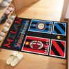 Inter Milan Personalized Text Floor Rug Office Rug Suitable for Living Rooms Study room Balcony Decorate room Antislip Carpet Anime Office Decor