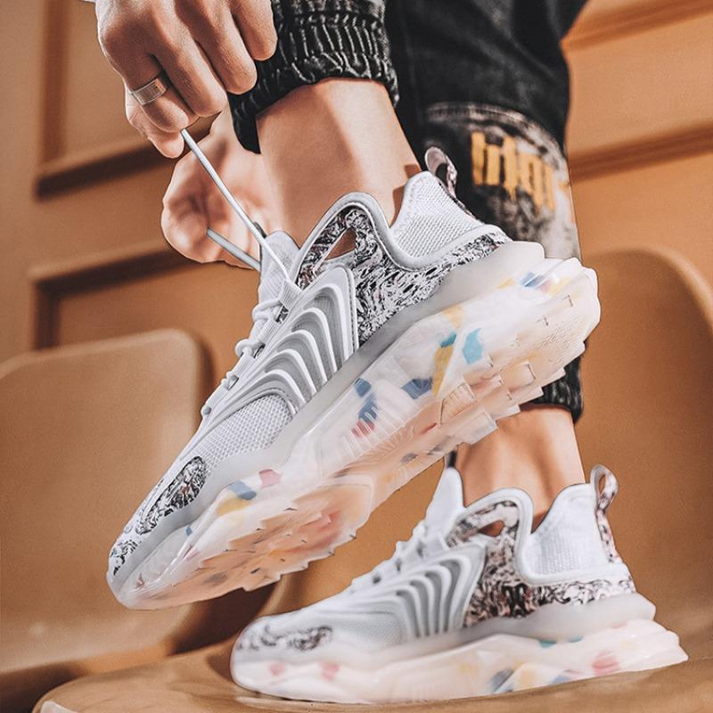Breathable Mesh, Trendy Running, Casual Sports, Dad's Trendy Shoes, Men's Shoes