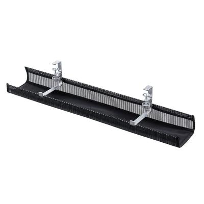 Podstolový kabelový organizér Síťovaný držák kabelů Organizace kabeláže Šířka 90 cm Svorka 200-CT004BK