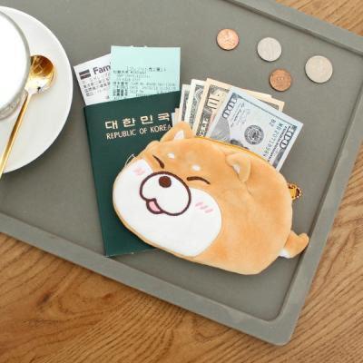 Shiba Husky Coin Purse Pouch