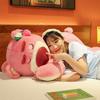 Plush Toy Story Lotso Adorable Bear Strawberry Sofa Plush Pillow Stuffed Toys Huggin Bear Plush Doll Kids Girls Birthday Gift