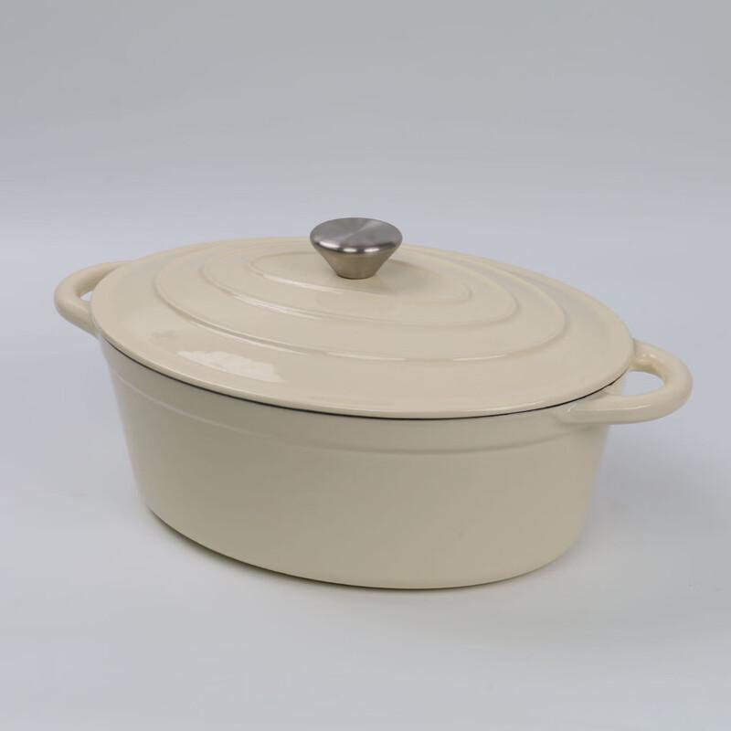 OJW Enamel Cast Iron Cookware 5-Piece Set